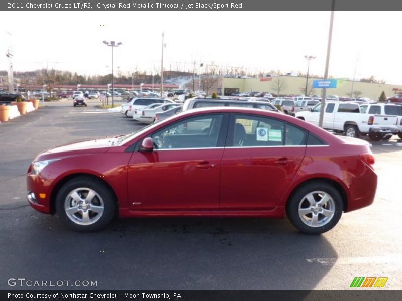  2011 Cruze LT/RS Crystal Red Metallic Tintcoat