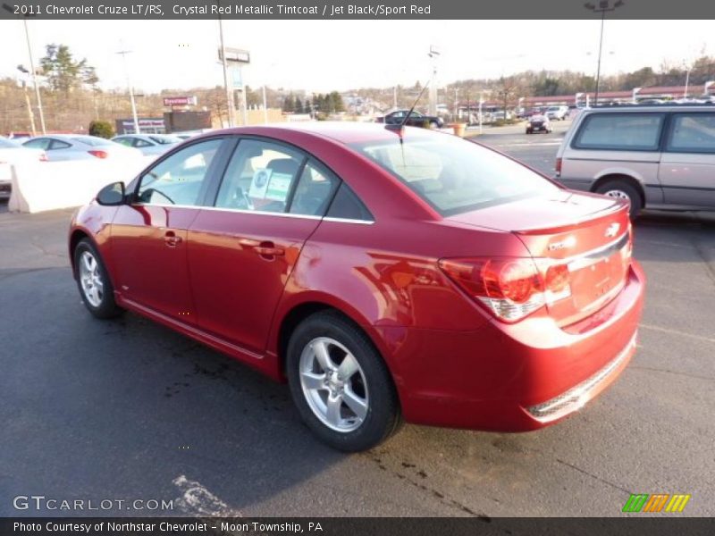  2011 Cruze LT/RS Crystal Red Metallic Tintcoat