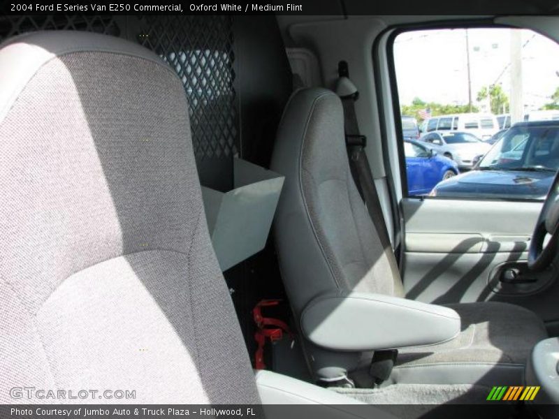Oxford White / Medium Flint 2004 Ford E Series Van E250 Commercial