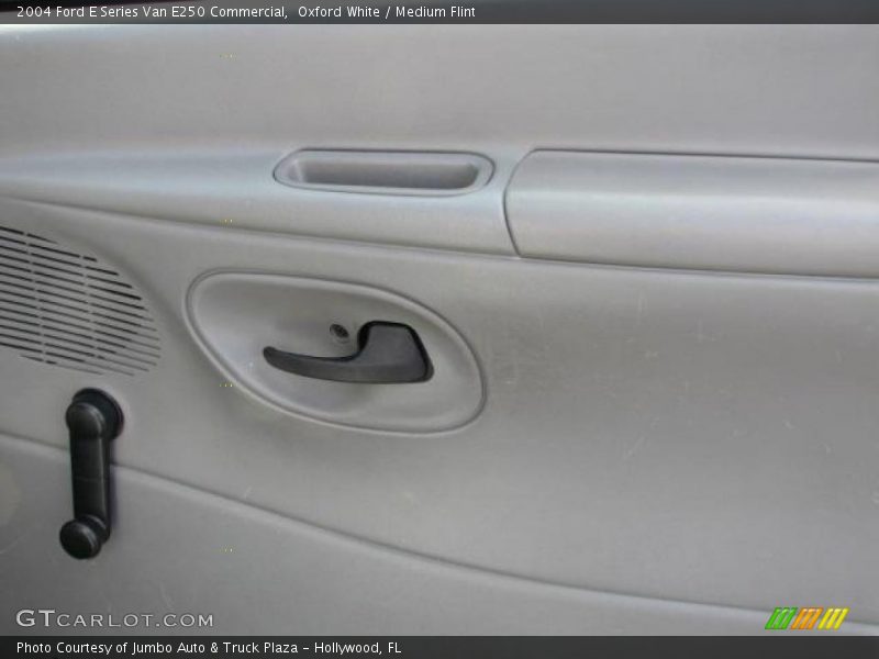 Oxford White / Medium Flint 2004 Ford E Series Van E250 Commercial