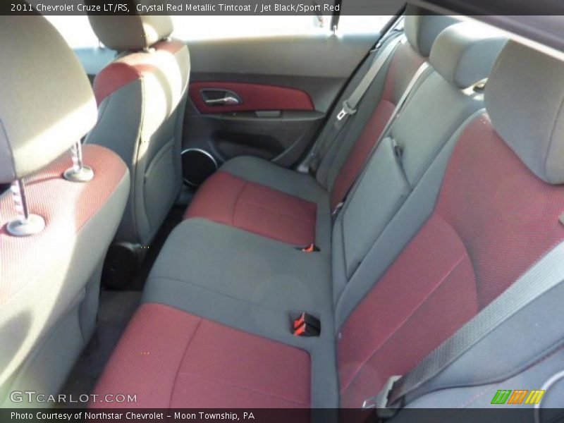  2011 Cruze LT/RS Jet Black/Sport Red Interior