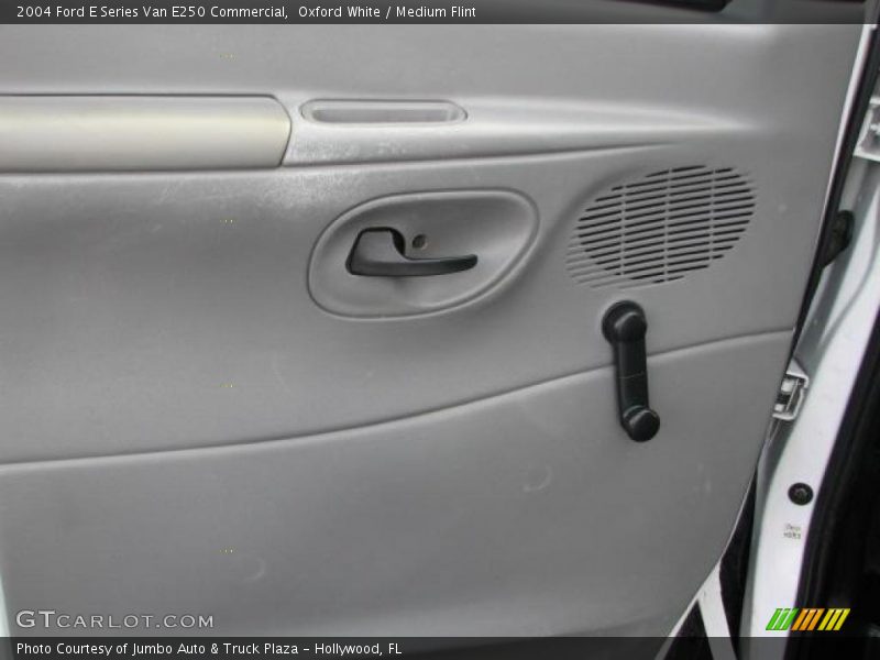 Oxford White / Medium Flint 2004 Ford E Series Van E250 Commercial