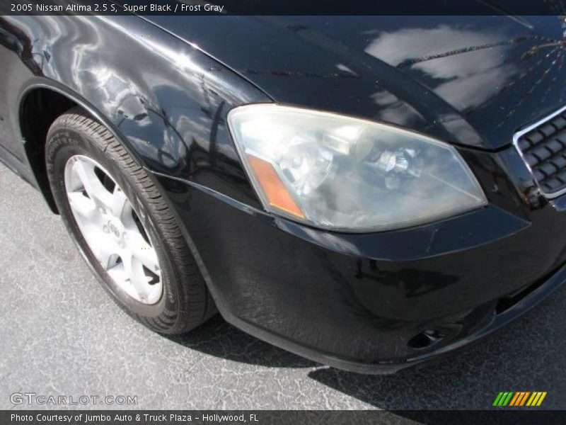Super Black / Frost Gray 2005 Nissan Altima 2.5 S