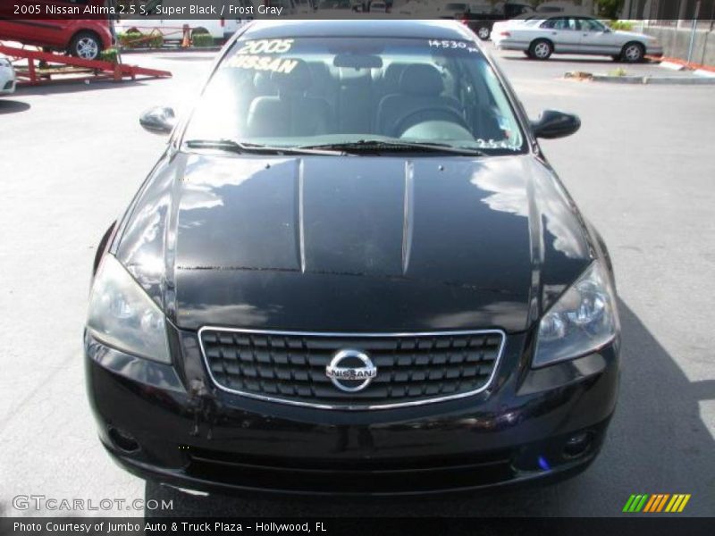 Super Black / Frost Gray 2005 Nissan Altima 2.5 S