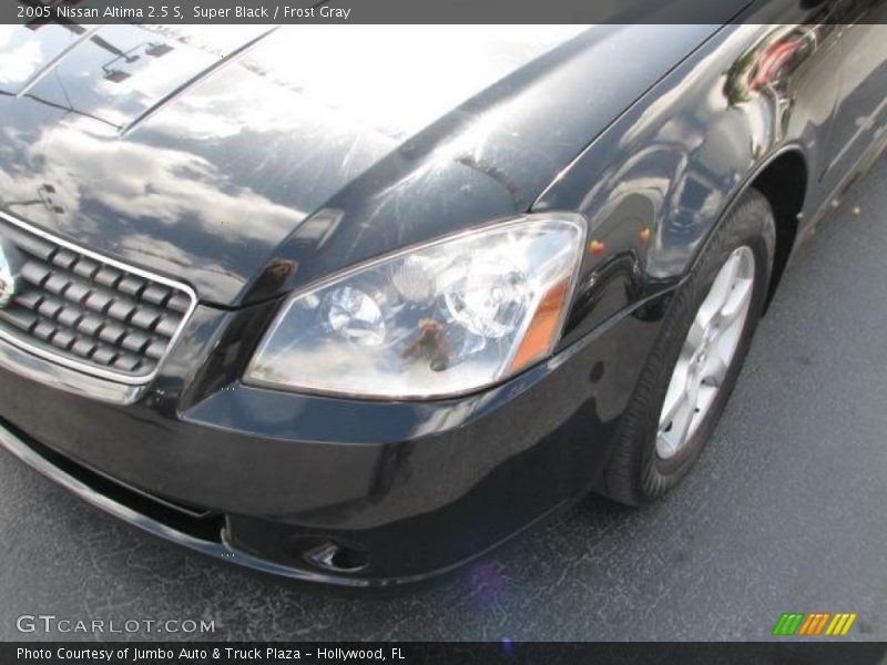 Super Black / Frost Gray 2005 Nissan Altima 2.5 S