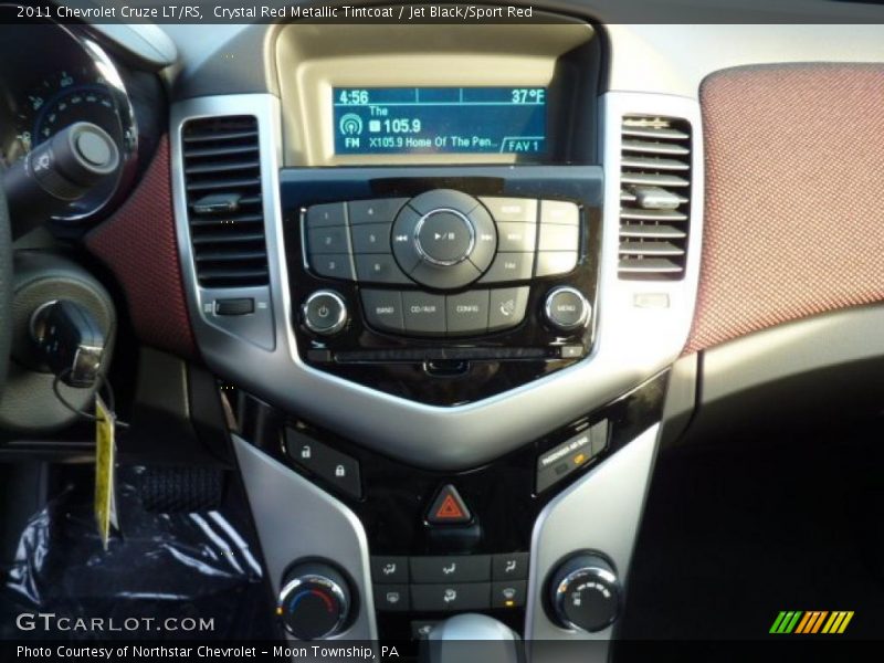 Controls of 2011 Cruze LT/RS