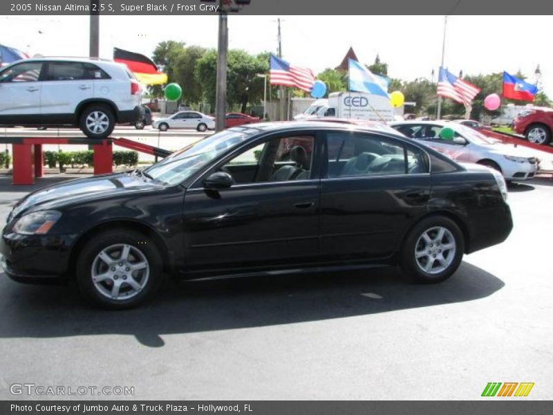 Super Black / Frost Gray 2005 Nissan Altima 2.5 S