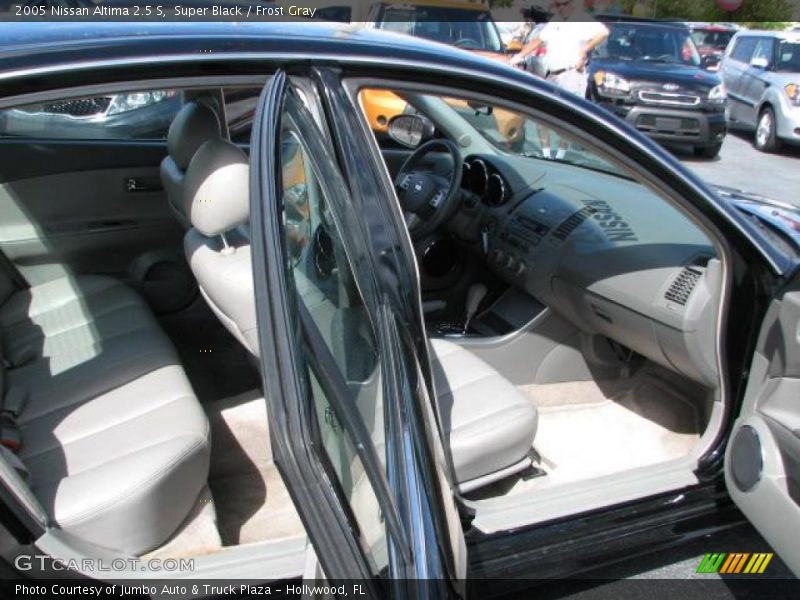 Super Black / Frost Gray 2005 Nissan Altima 2.5 S
