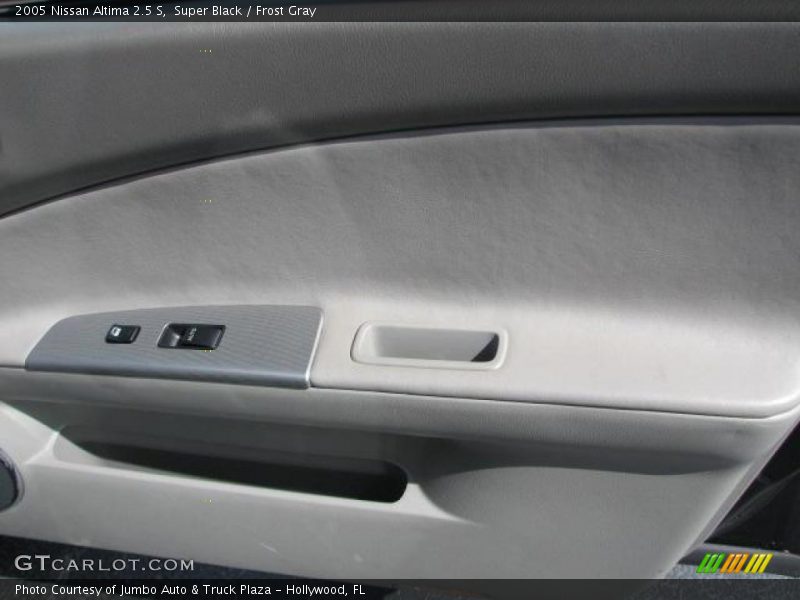 Super Black / Frost Gray 2005 Nissan Altima 2.5 S