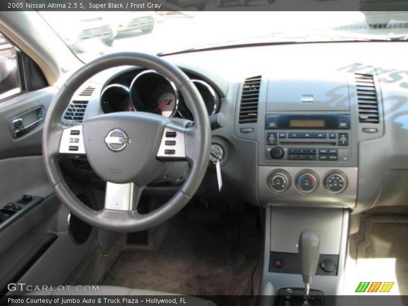 Super Black / Frost Gray 2005 Nissan Altima 2.5 S