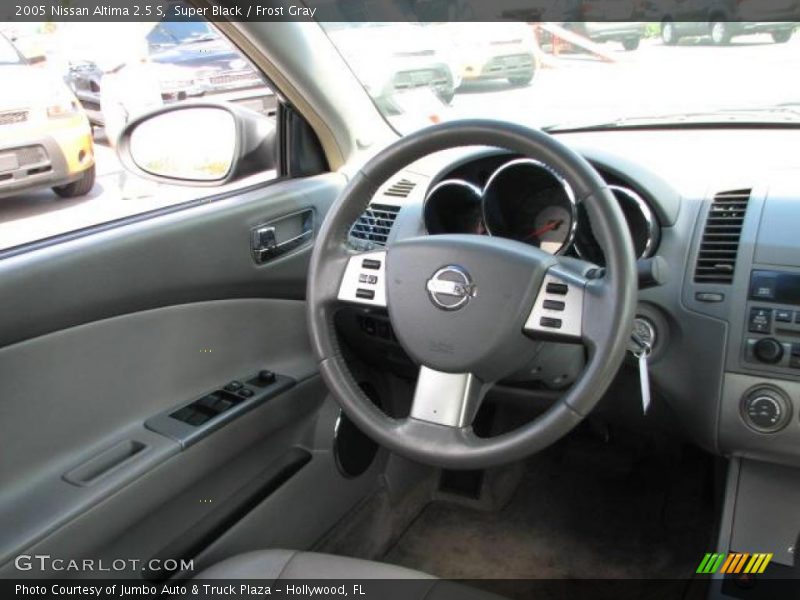 Super Black / Frost Gray 2005 Nissan Altima 2.5 S