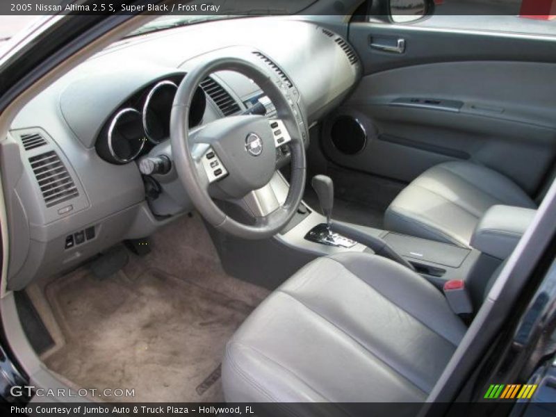 Super Black / Frost Gray 2005 Nissan Altima 2.5 S