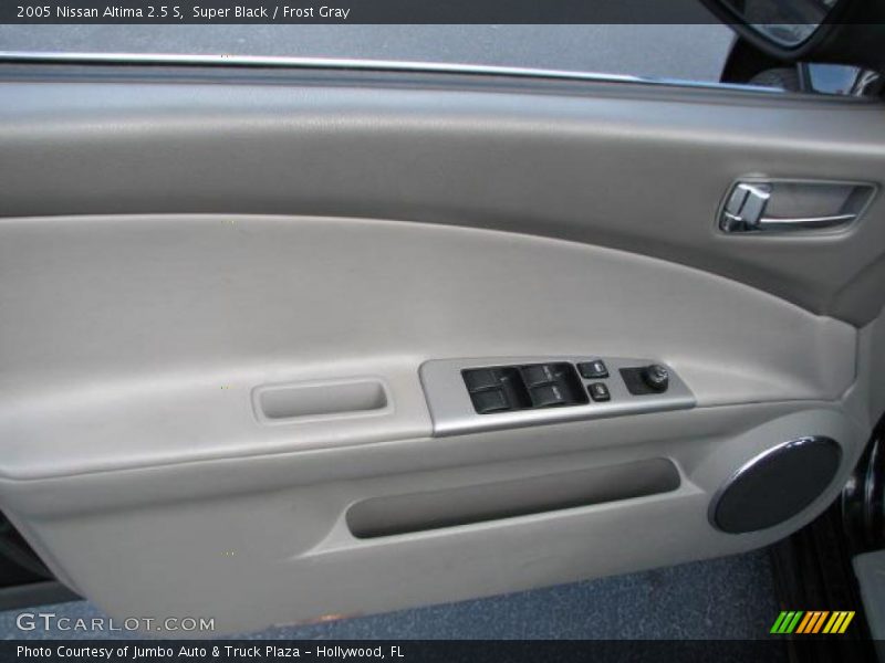 Super Black / Frost Gray 2005 Nissan Altima 2.5 S