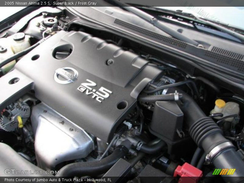 Super Black / Frost Gray 2005 Nissan Altima 2.5 S