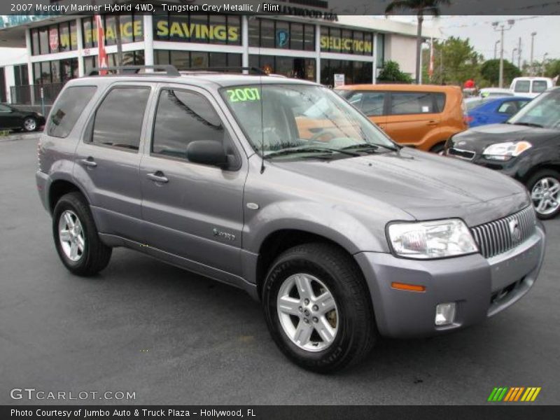 Tungsten Grey Metallic / Flint 2007 Mercury Mariner Hybrid 4WD