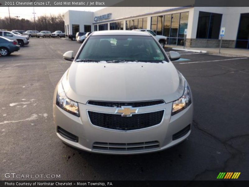 Gold Mist Metallic / Jet Black 2011 Chevrolet Cruze LT