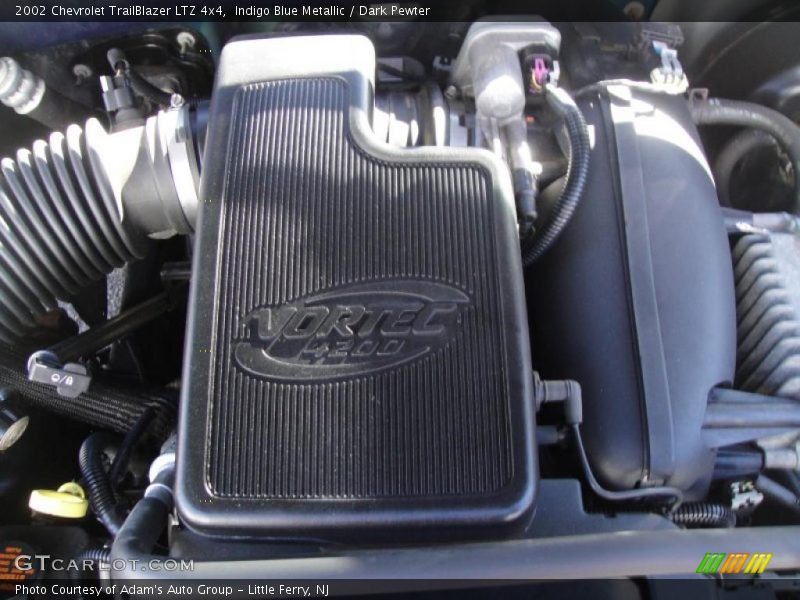 Indigo Blue Metallic / Dark Pewter 2002 Chevrolet TrailBlazer LTZ 4x4