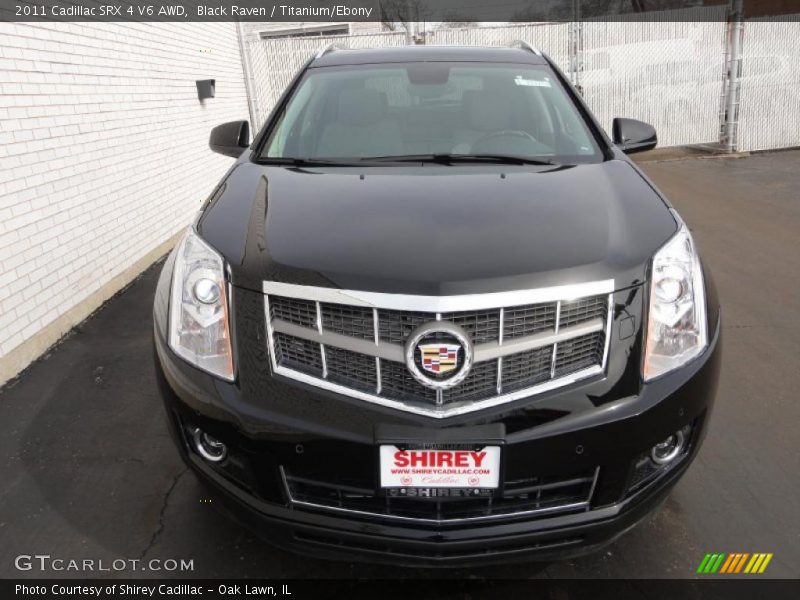 Black Raven / Titanium/Ebony 2011 Cadillac SRX 4 V6 AWD