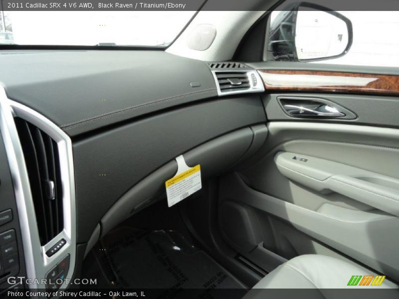 Black Raven / Titanium/Ebony 2011 Cadillac SRX 4 V6 AWD