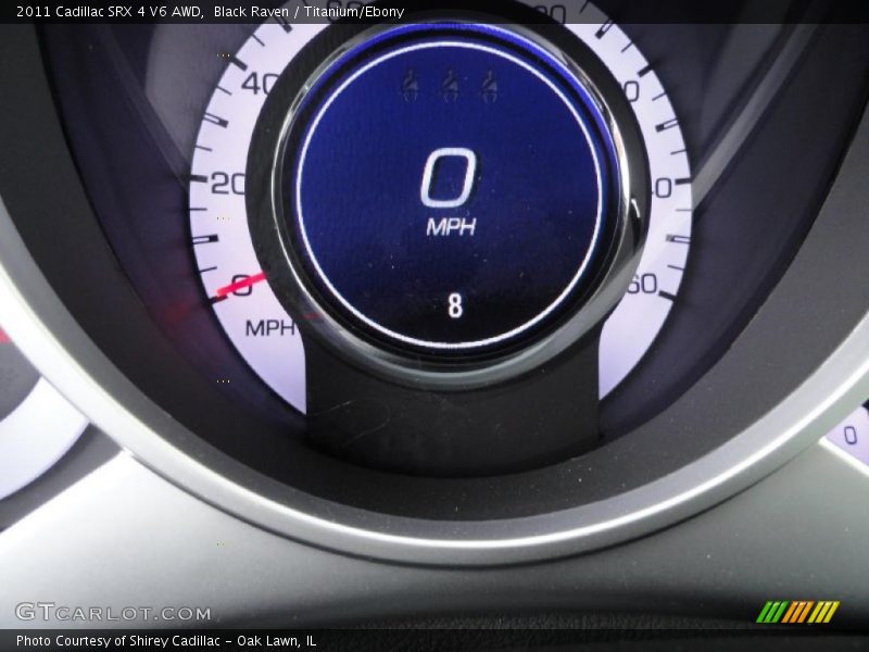 Black Raven / Titanium/Ebony 2011 Cadillac SRX 4 V6 AWD