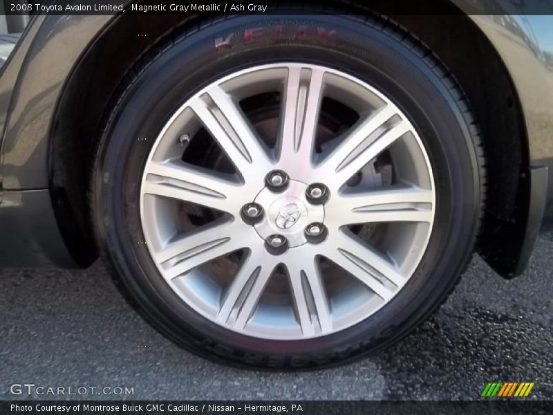 Magnetic Gray Metallic / Ash Gray 2008 Toyota Avalon Limited