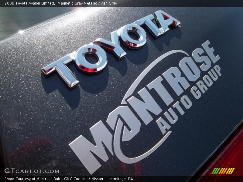 Magnetic Gray Metallic / Ash Gray 2008 Toyota Avalon Limited