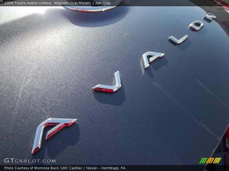 Magnetic Gray Metallic / Ash Gray 2008 Toyota Avalon Limited