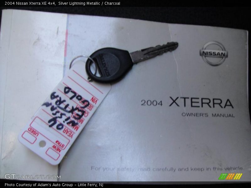 Silver Lightning Metallic / Charcoal 2004 Nissan Xterra XE 4x4