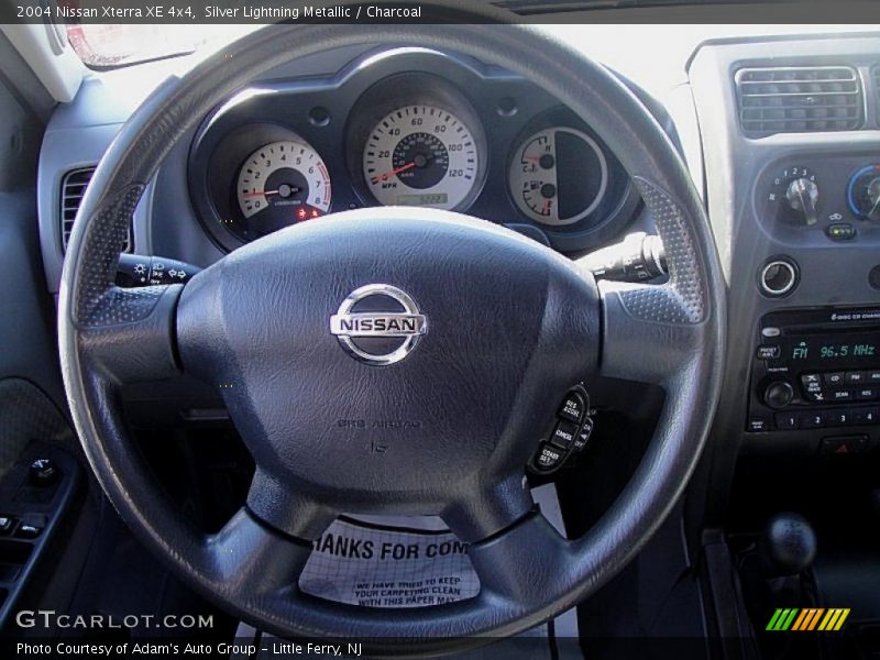 Silver Lightning Metallic / Charcoal 2004 Nissan Xterra XE 4x4