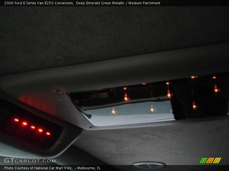 Deep Emerald Green Metallic / Medium Parchment 2000 Ford E Series Van E250 Conversion