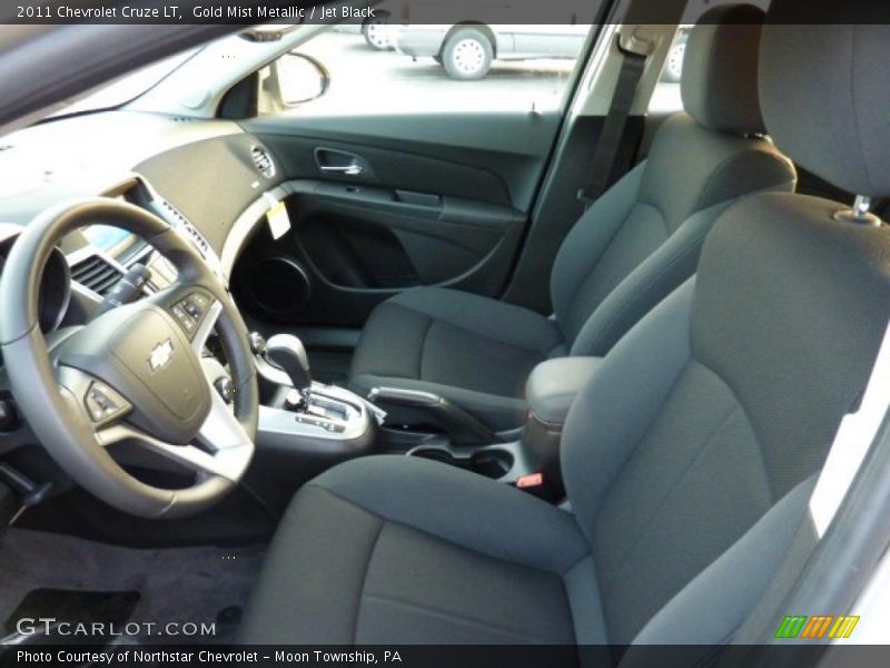 Gold Mist Metallic / Jet Black 2011 Chevrolet Cruze LT