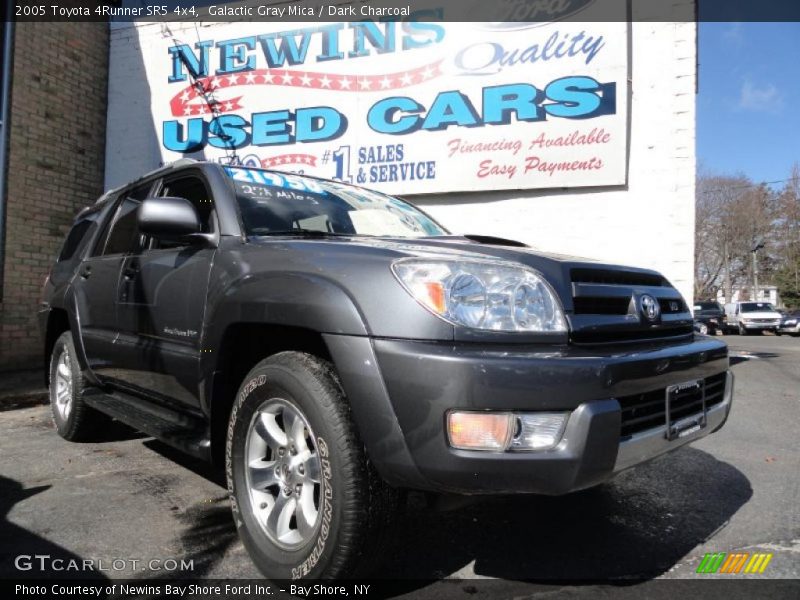 Galactic Gray Mica / Dark Charcoal 2005 Toyota 4Runner SR5 4x4