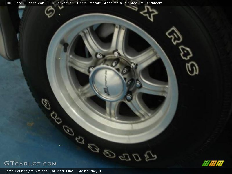 Deep Emerald Green Metallic / Medium Parchment 2000 Ford E Series Van E250 Conversion