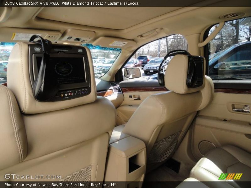 White Diamond Tricoat / Cashmere/Cocoa 2008 Cadillac SRX 4 V8 AWD