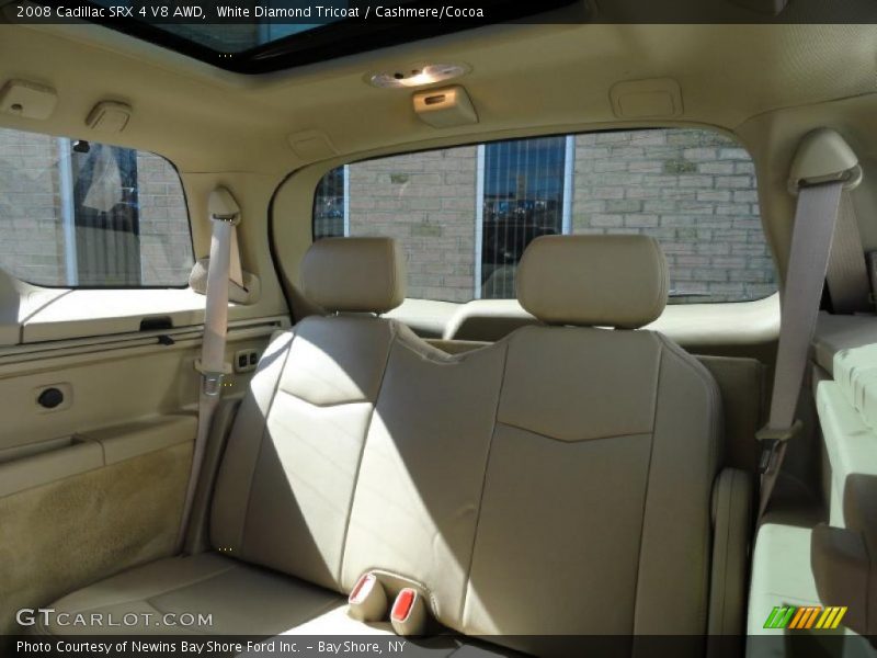 White Diamond Tricoat / Cashmere/Cocoa 2008 Cadillac SRX 4 V8 AWD