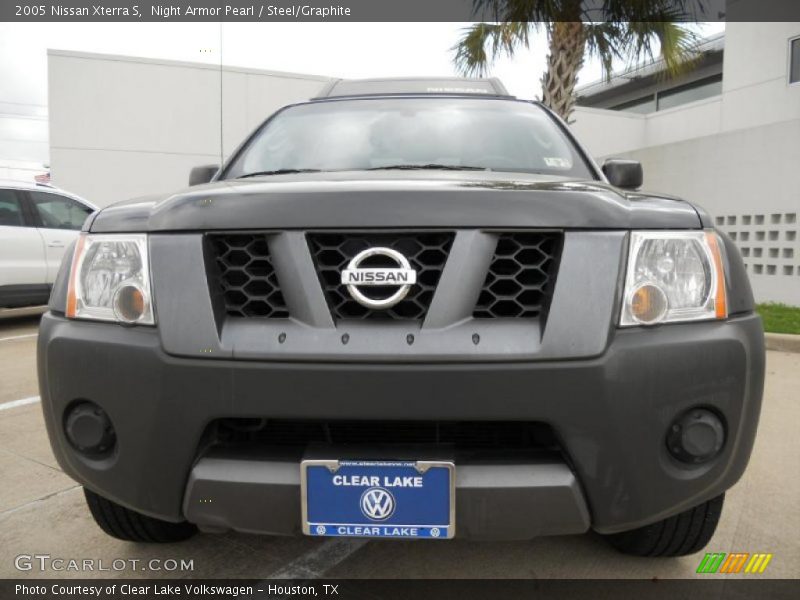 Night Armor Pearl / Steel/Graphite 2005 Nissan Xterra S