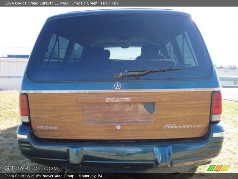 Emerald Green Pearl / Tan 1994 Dodge Grand Caravan LE AWD