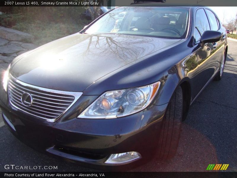 Smokey Granite Mica / Light Gray 2007 Lexus LS 460