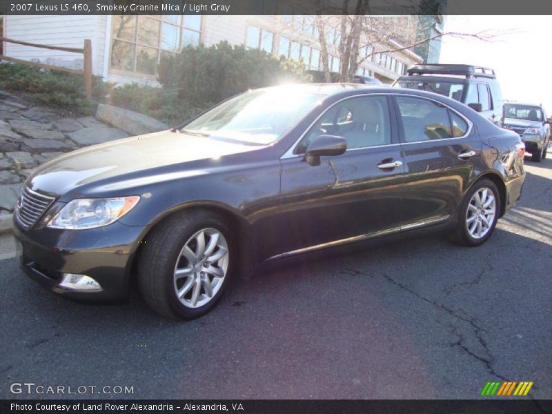 Smokey Granite Mica / Light Gray 2007 Lexus LS 460