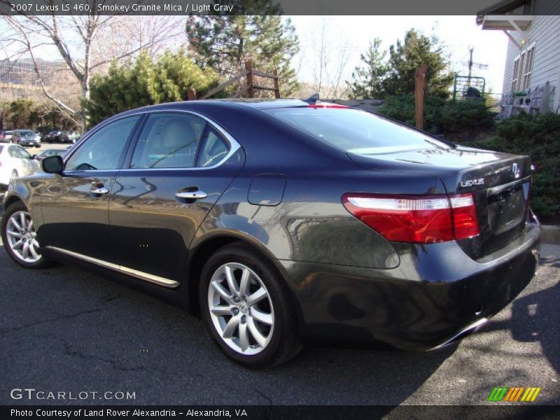 Smokey Granite Mica / Light Gray 2007 Lexus LS 460