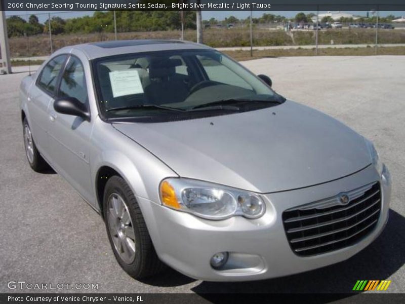 Bright Silver Metallic / Light Taupe 2006 Chrysler Sebring Touring Signature Series Sedan