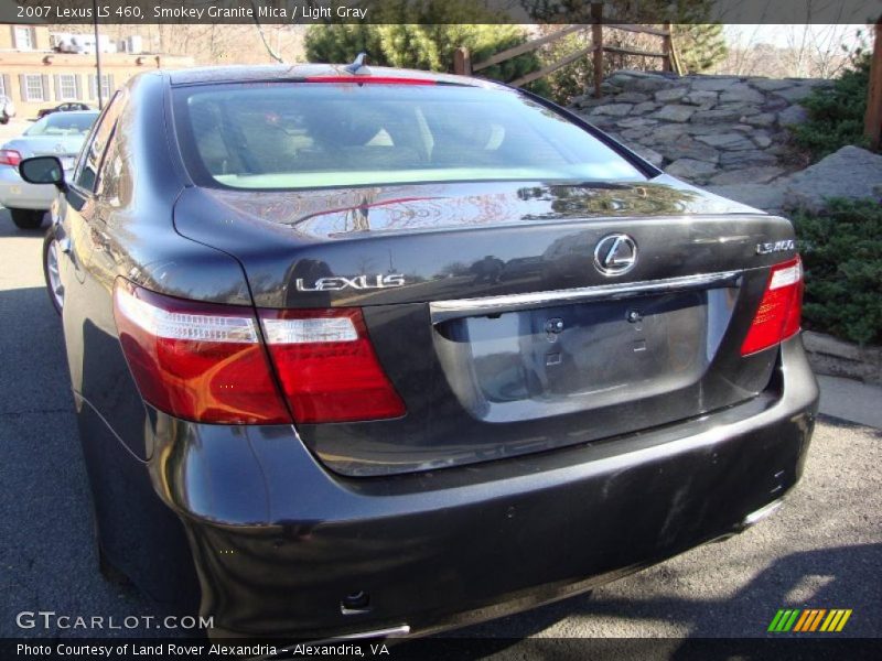 Smokey Granite Mica / Light Gray 2007 Lexus LS 460