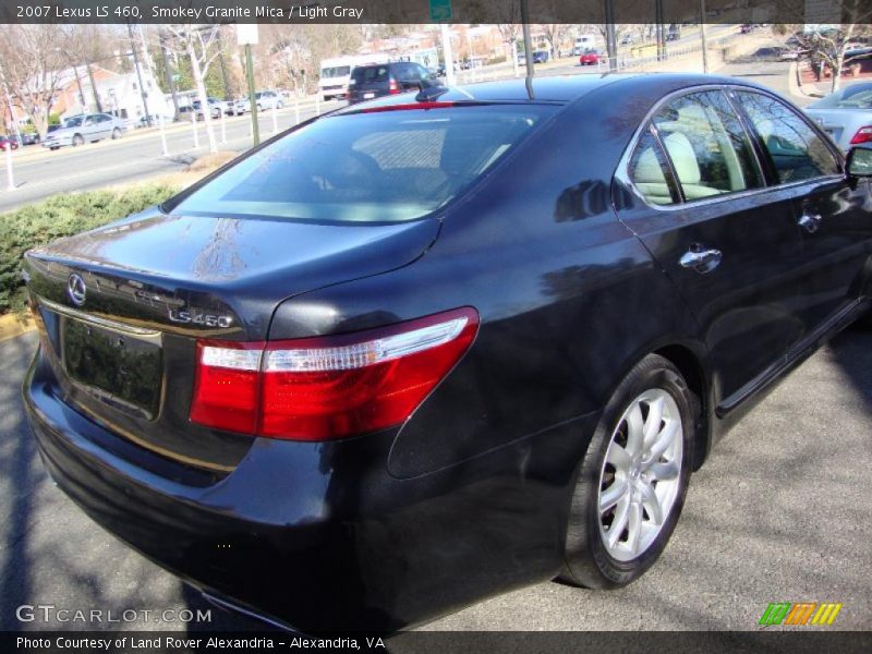 Smokey Granite Mica / Light Gray 2007 Lexus LS 460