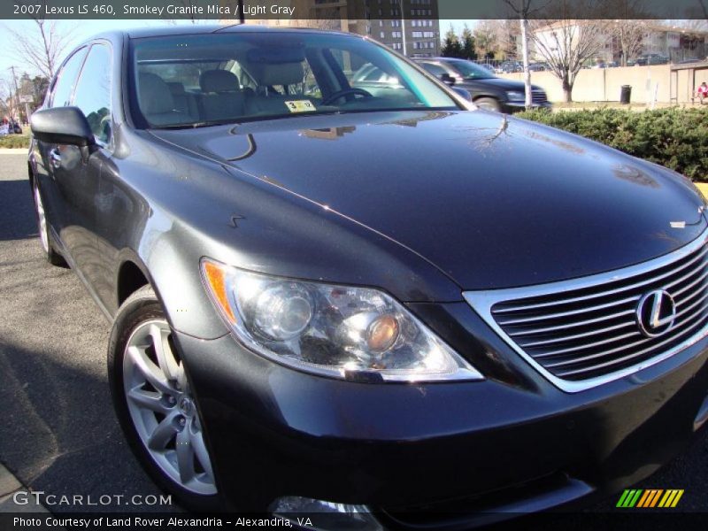 Smokey Granite Mica / Light Gray 2007 Lexus LS 460