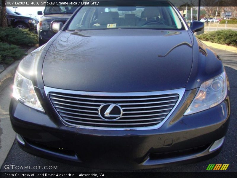 Smokey Granite Mica / Light Gray 2007 Lexus LS 460