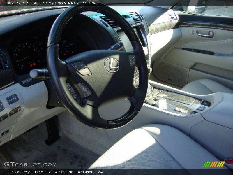 Smokey Granite Mica / Light Gray 2007 Lexus LS 460