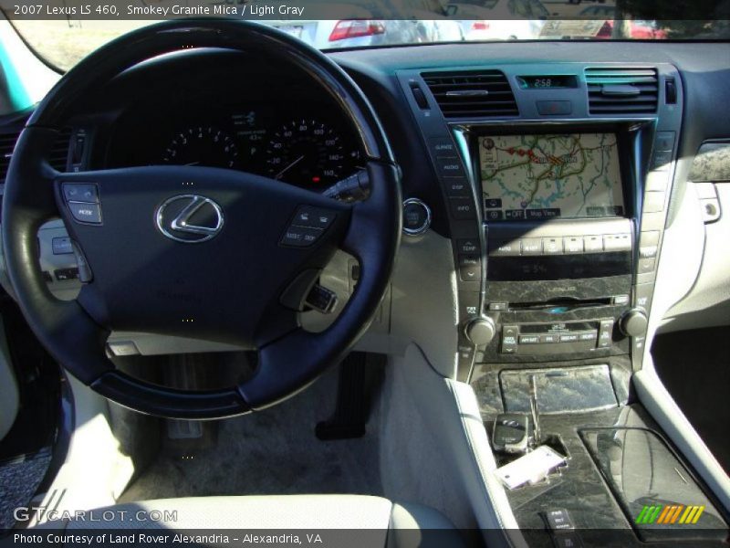 Smokey Granite Mica / Light Gray 2007 Lexus LS 460