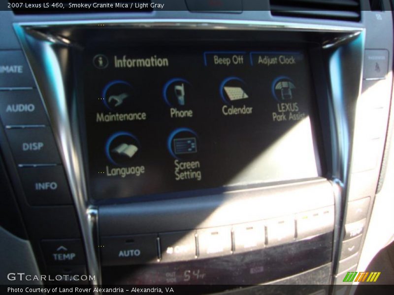 Smokey Granite Mica / Light Gray 2007 Lexus LS 460