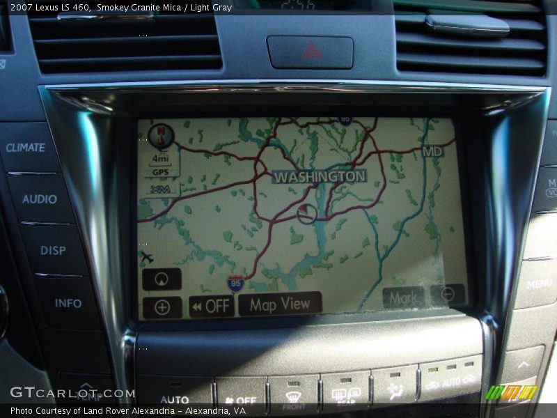 Smokey Granite Mica / Light Gray 2007 Lexus LS 460