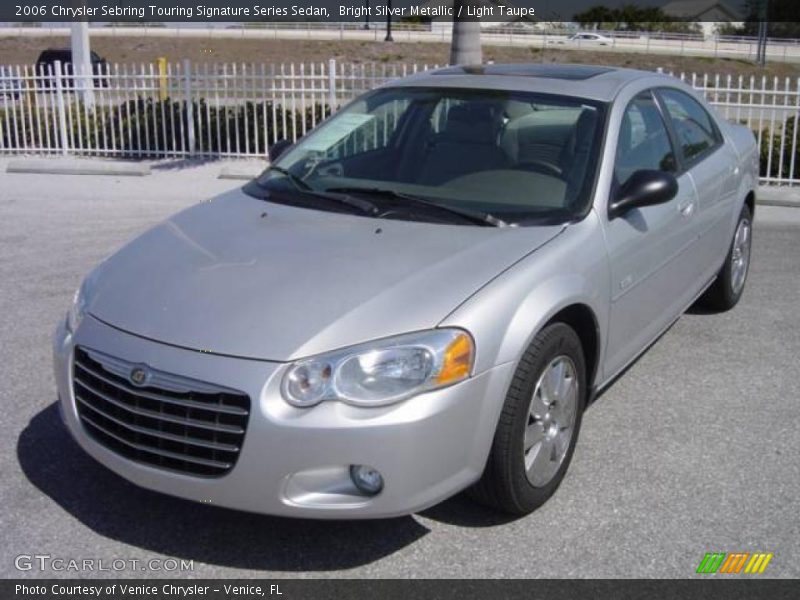 Bright Silver Metallic / Light Taupe 2006 Chrysler Sebring Touring Signature Series Sedan